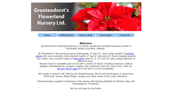 Desktop Screenshot of gflowerland.ca